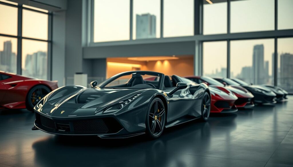 membandingkan model ferrari