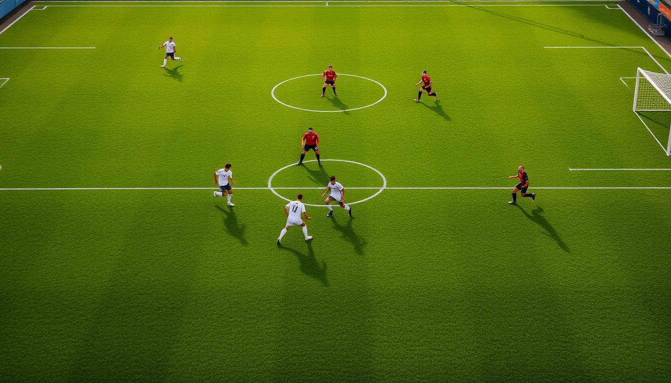 pemahaman posisi dalam lapangan sepakbola