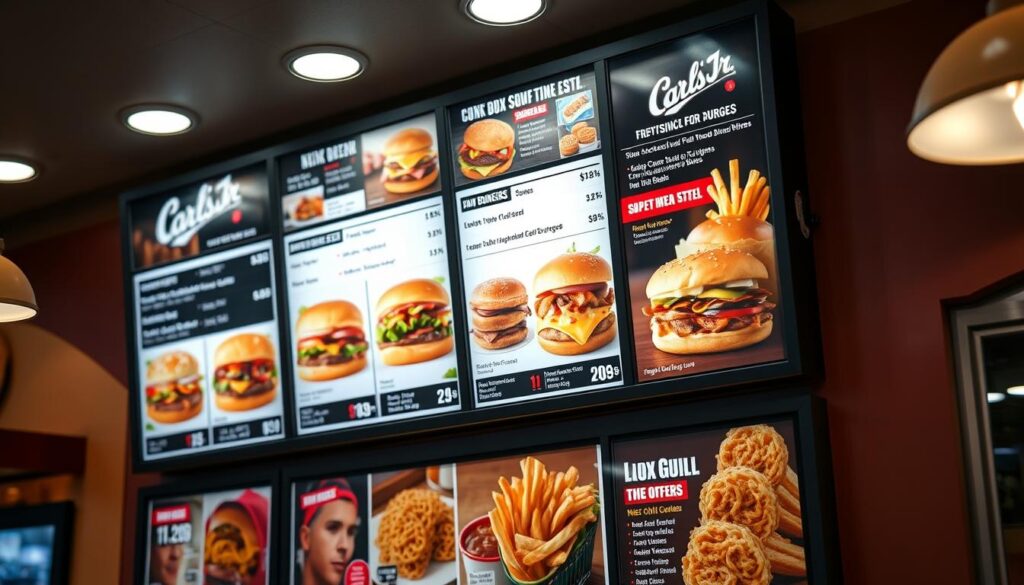 menu Carl's Jr menu Carl's Jr